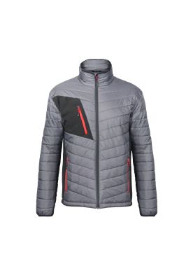 Parka Thinsulate Hombre Gris/Negro Z-10000