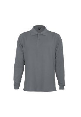 Imagen 1 del producto Polera pique gris manga larga UPF25