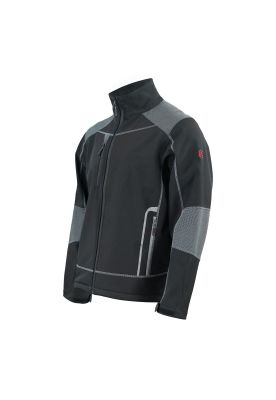 Chaqueta Softshell Hombre Negra Z-1000