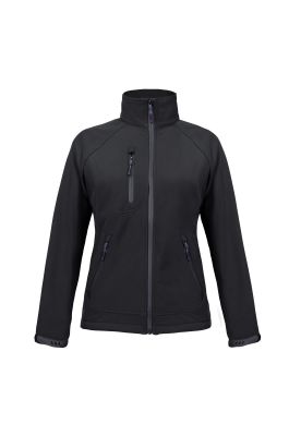 Chaqueta Softshell Negra Mujer Z-1600