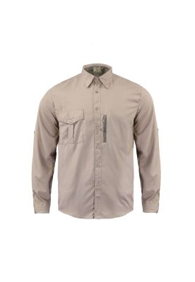 Camisa Lightwind Poliéster Beige