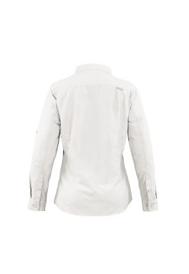 Imagen 2 del producto Blusa Outdoor Mujer Lightwind Ripstop Blanco Invierno UV