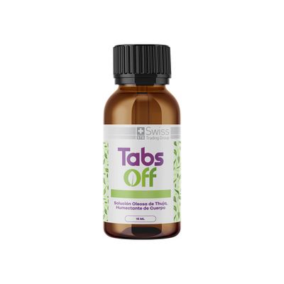 Tabs Off Estuche Con Un Frasco De 15 Ml