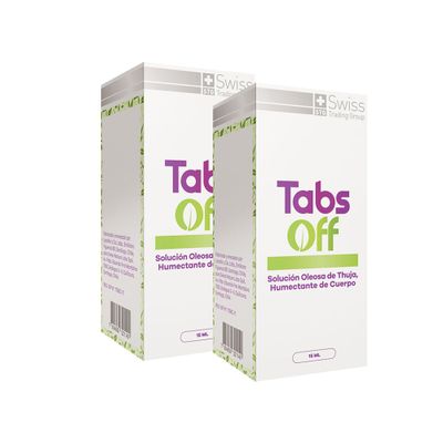 Imagen 2 del producto Tabs Off 2 Estuches Con Un Frasco De 15 Ml cada uno