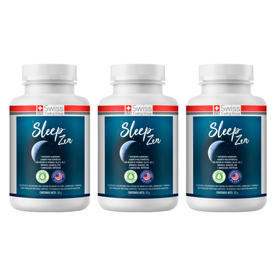 Imagen 1 del producto Pack x 3 Suplemento Alimenticio Sleep Zen Con Magnesio Vitaminas B6 y B12 Contra el Insomio 60 caps