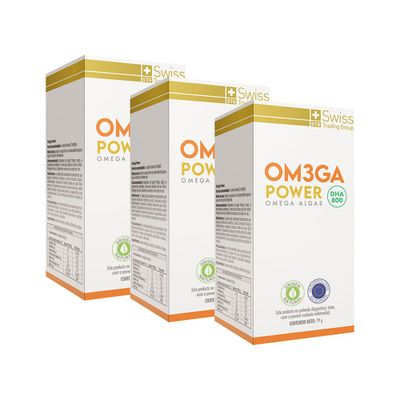 Imagen 2 del producto Pack 3 Omega 3 DHA 800 mg Om3ga Power
