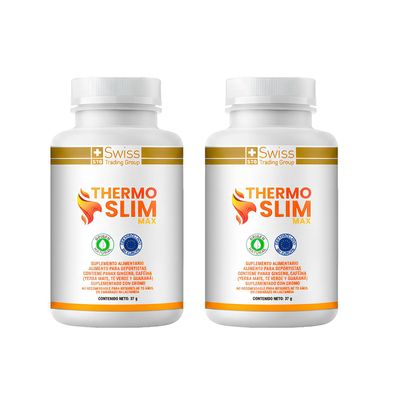Imagen 1 del producto Suplemento Alimenticio Thermo Slim Quemador de Grasa 120 Capsulas Sin Azucar Con Ginseng Panax