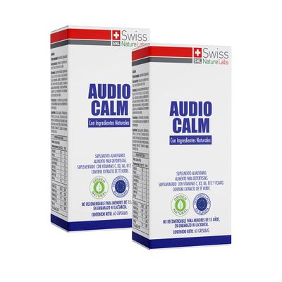 Imagen 2 del producto Pack 2 Audio Calm Salud Auditiva 120 Capsulas