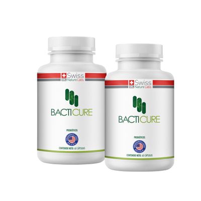Imagen 1 del producto Pack 2 Bacticure Salud Intestinal 120 Capsulas