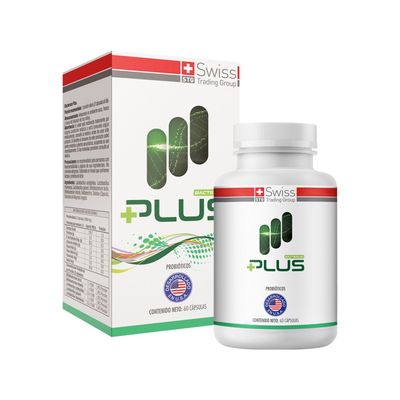 Imagen 1 del producto Complejo Natural de Probioticos Bacterium Plus Salud Intestinal 60 cap