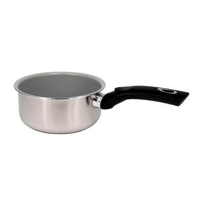 Olla Xtrem Cook Steel De Acero Inoxidable de 16 cm Antiadherente Libre de BPA Sin Tapa