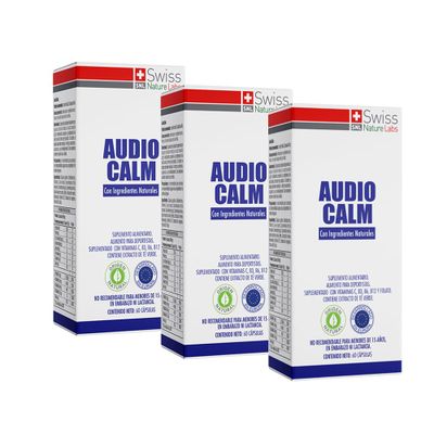 Imagen 2 del producto Pack 3 Audio Calm Salud Auditiva 180 Capsulas
