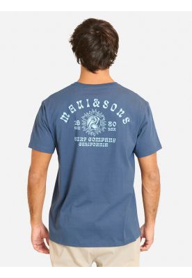 Imagen 2 del producto Polera MC Jacinta Celeste Hombre Maui And Sons