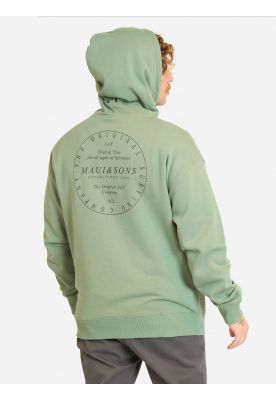 Imagen 2 del producto Poleron Canguro Tropikai Verde Hombre Maui And Sons