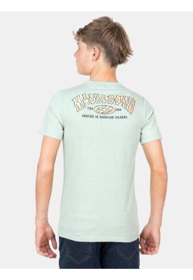 Imagen 2 del producto Polera MC Surfing Island Verde Infantil Maui And Sons