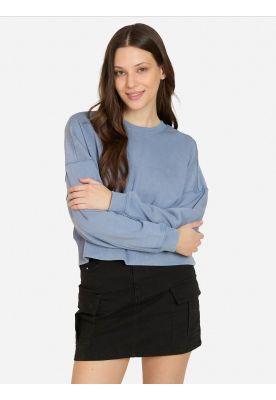 Poleron CR Olastra Celeste Mujer Maui And Sons