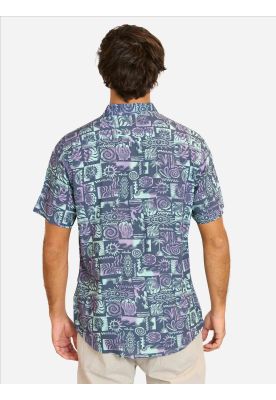 Imagen 2 del producto Camisa MC Makiro Multicolor Hombre Maui And Sons