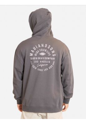 Imagen 2 del producto Poleron Canguro Sunomia Gris Hombre Maui And Sons