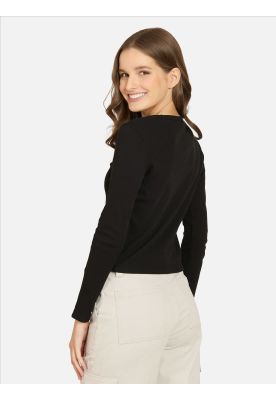 Imagen 2 del producto Polera ML Liora Negro Mujer Maui And Sons