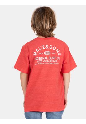 Imagen 2 del producto Polera MC Salitre Rojo Infantil Maui And Sons