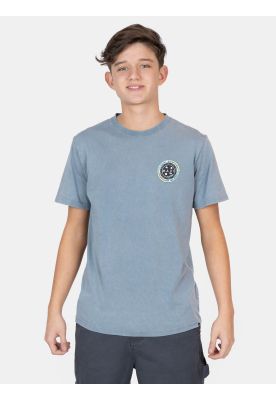 Polera MC FlowAxis Gris Infantil Maui And Sons