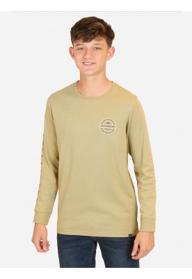 Polera ML Tiki Sunset Café Infantil Maui And Sons