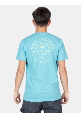 Imagen 2 del producto Polera MC Eclipse Celeste Infantil Maui And Sons