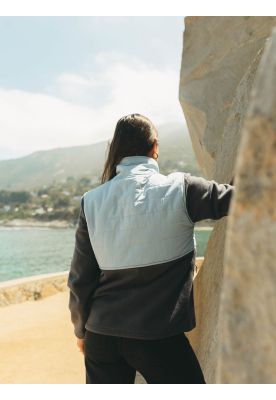 Imagen 2 del producto Poleron Polar Quite Gris Mujer Maui And Sons