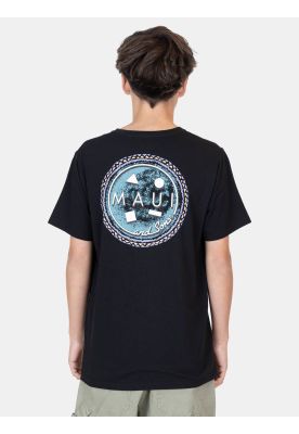Imagen 2 del producto Polera MC Marealux Negro Infantil Maui And Sons
