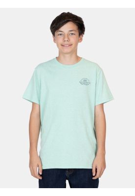 Polera MC Cielo Playero Verde Infantil Maui And Sons