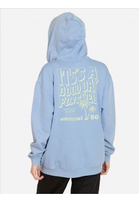 Imagen 2 del producto Poleron FZ Kalurea Morado Mujer Maui And Sons