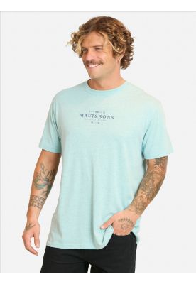 Polera MC Tivamo Azul Hombre Maui And Sons