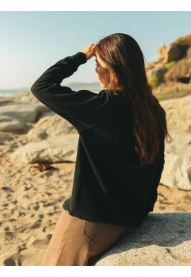 Imagen 2 del producto Poleron CR Salomon Negro Mujer Maui And Sons