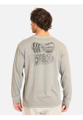 Imagen 2 del producto Polera ML Maviz Gris Hombre Maui And Sons