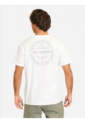Imagen 2 del producto Polera MC Faluz Blanco Hombre Maui And Sons