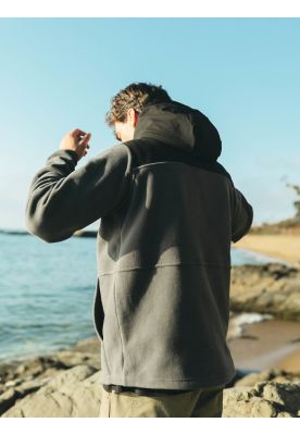 Imagen 2 del producto Poleron Polar Flareo Gris Hombre Maui And Sons