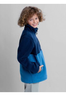 Imagen 2 del producto Poleron Polar Earthtone Azul Infantil Maui And Sons