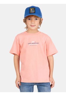 Imagen 1 del producto Polera MC IslaFlow Naranja Infantil Maui And Sons
