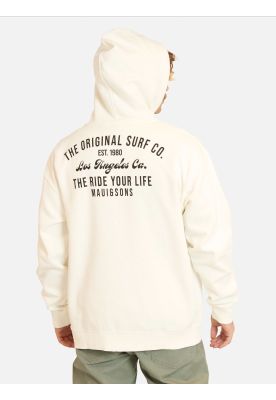 Imagen 2 del producto Poleron FZ Palmarix Blanco Hombre Maui And Sons