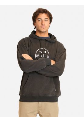 Poleron Canguro Zenkora Negro Hombre Maui And Sons