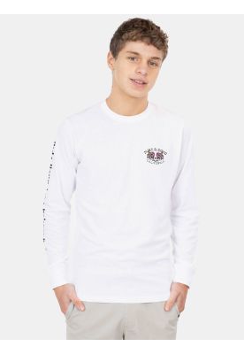 Polera ML Skull Blanco Infantil Maui And Sons