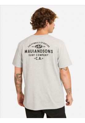 Imagen 2 del producto Polera MC Nekoka Gris Hombre Maui And Sons