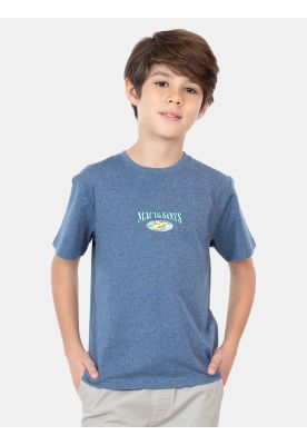 Polera MC California Yol Azul Niño Maui And Sons