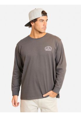 Polera ML Pirel Gris Hombre Maui And Sons