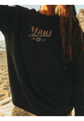 Imagen 2 del producto Poleron CR Tanna Negro Mujer Maui And Sons