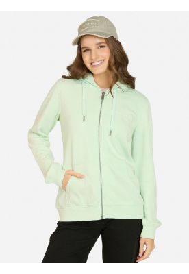 Poleron FZ Bohevana Verde Mujer Maui And Sons