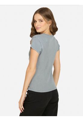 Imagen 2 del producto Polera MC Oceara Gris Mujer Maui And Sons