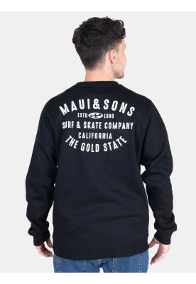 Imagen 2 del producto Poleron CR Hawaiian Negro Hombre Maui And Sons