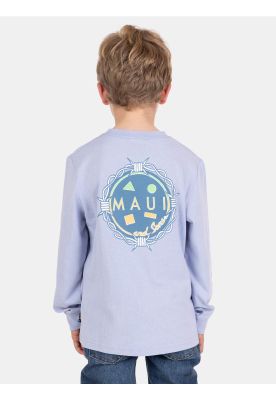 Imagen 2 del producto Polera ML Kumu Morado Infantil Maui And Sons