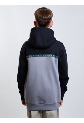 Imagen 2 del producto Poleron FZ Tempest Negro Infantil Maui And Sons